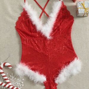 Ms. Claus Santa Lingerie Costume
